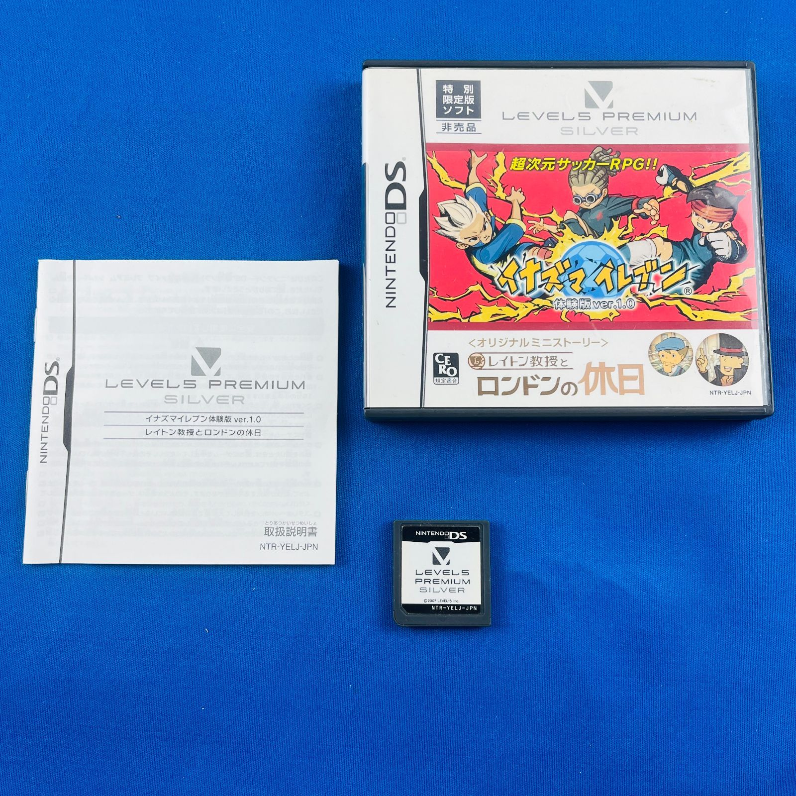 165【非売品】DS用ソフト レベルファイブ プレミアム シルバー