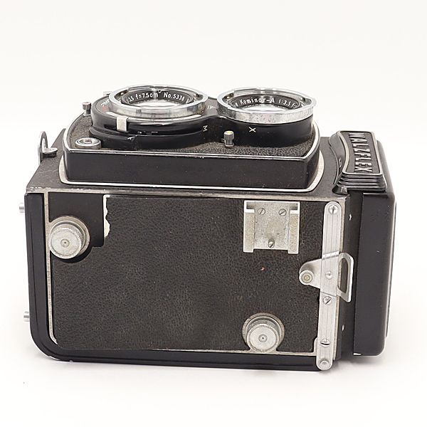 WALZFLEX Nitto Kogaku Co. View 1:3.5 f=7.5㎝ No.5338 レトロ 二眼