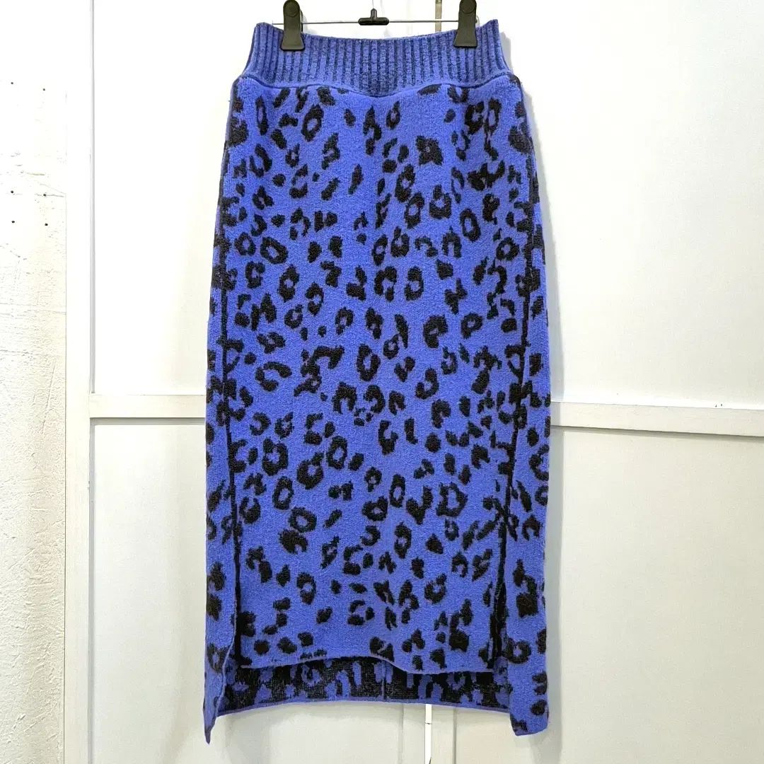 TIME ヒョウ柄 レオパード ニット スカート 55 66