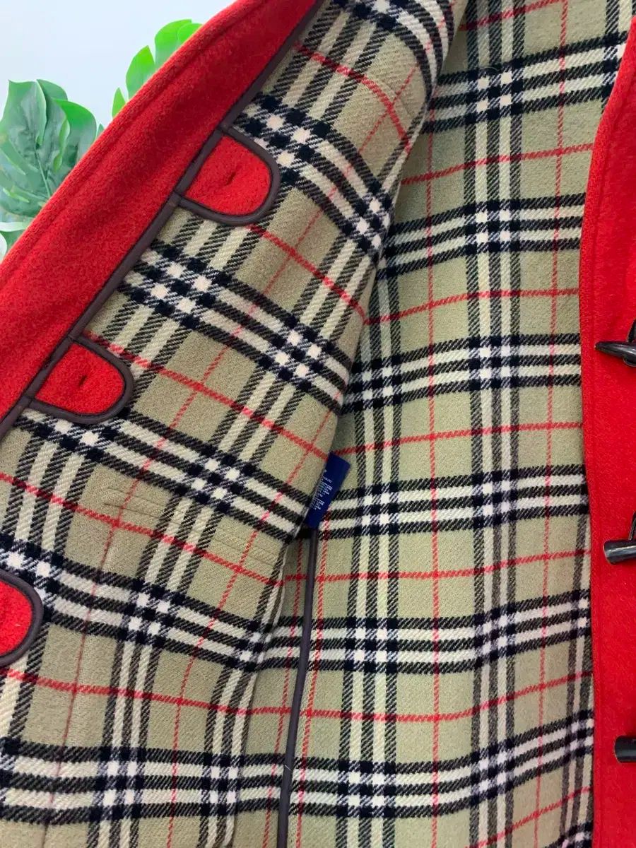 正規品 BURBERRY(バーバリー ) 赤 ダッフル コート ロースト