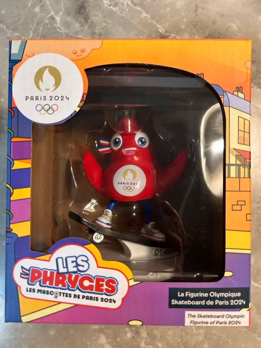 【パリ2024オリンピック】マスコット スケートボード フィギュア paris-2024-olympics-mascot-