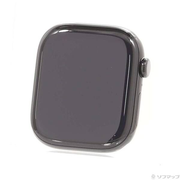 〔展示品〕 Apple Watch Series 10 GPS 46mm ジェットブラックアルミニウムケース ブラックスポーツバンド 349