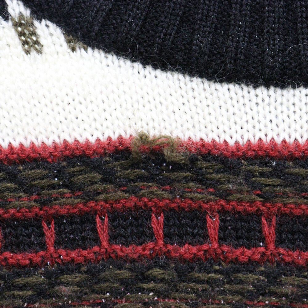 YOSHIYUKI KONISHI 紫刺繍ハイネックニット 127319-1.jpg