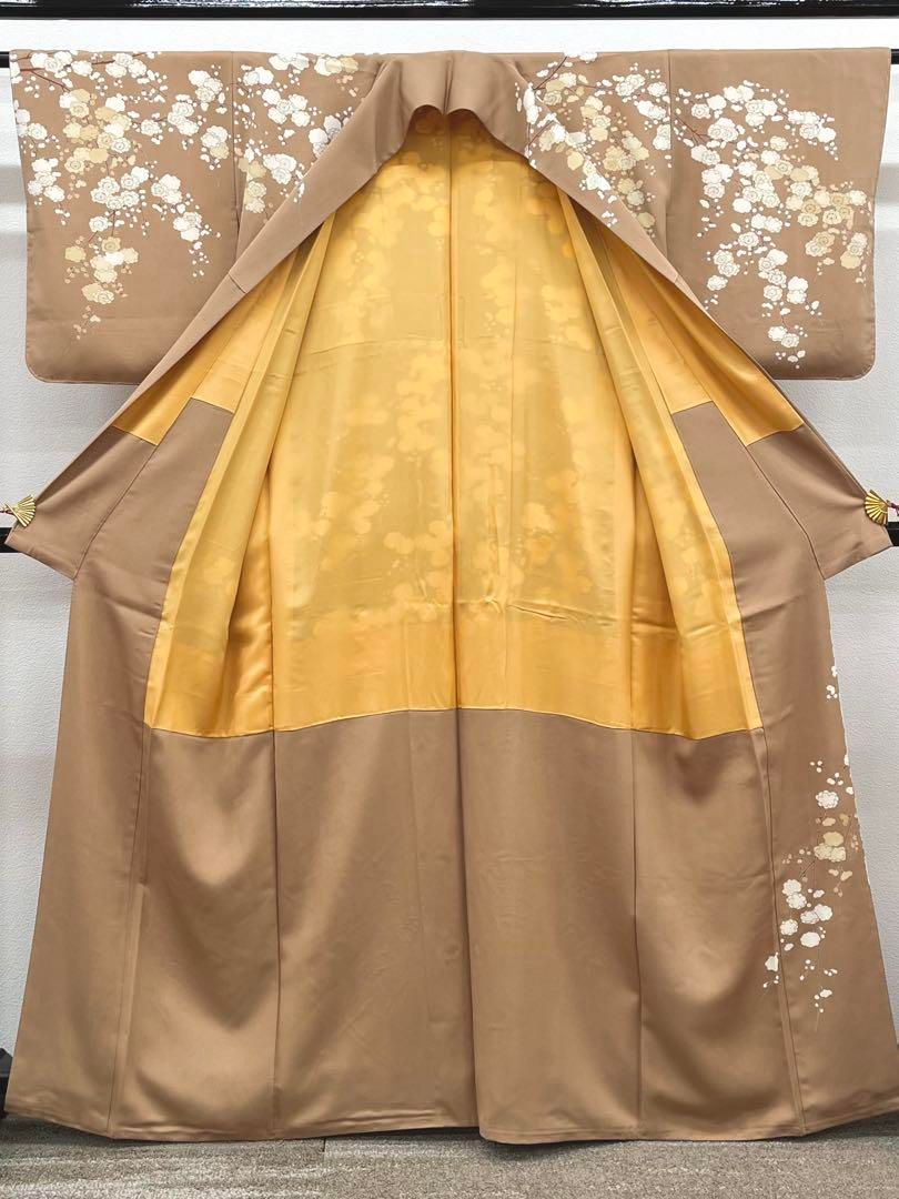 京友禅 桜尽くし 金駒 金彩 一つ紋 訪問着 正絹 躾糸付き X561 - メルカリ