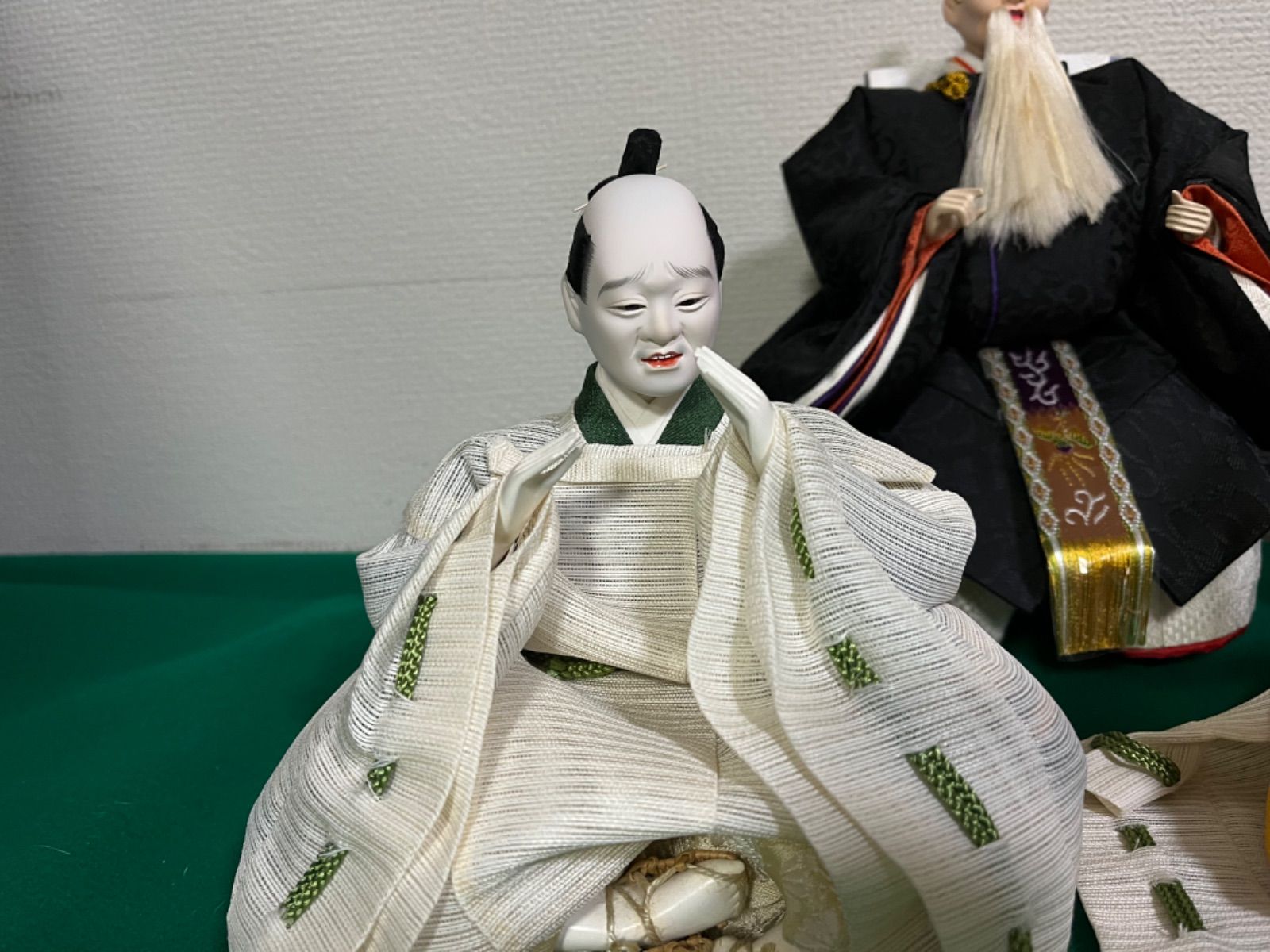 雛人形 五人 ひな人形 日本人形 正絹 京友禅 手縫い衣装 コレクション 