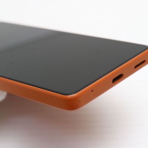 超美品 Xperia Ace III A203SO ブリックオレンジ スマホ 白ロム