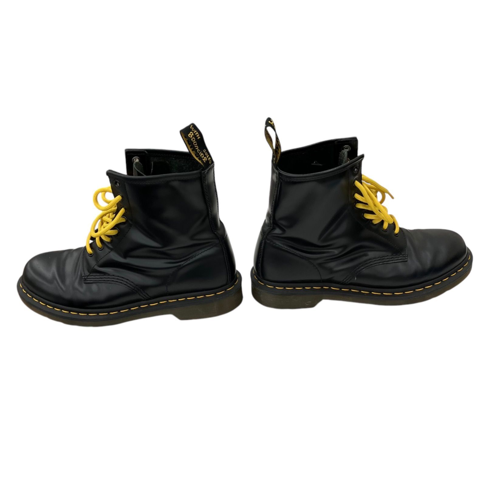 H*l様 Dr. Martens マーチン イングランド製 ブラック レザーシュ Special! Dead Stock UK 1980's Dr. Martens 3 Tie Shoes UK9