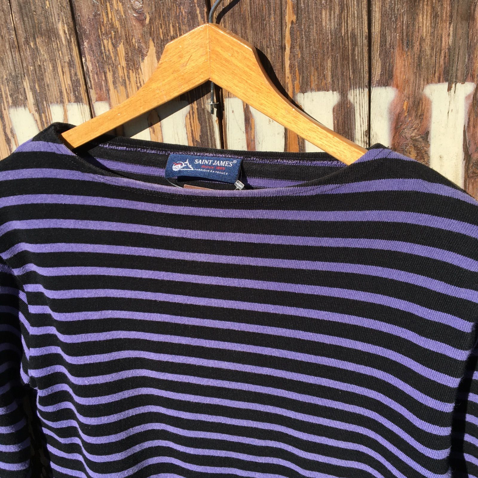 Saint James セントジェームス ウェッソン バスクシャツ 36 (3 1/2) S～M
