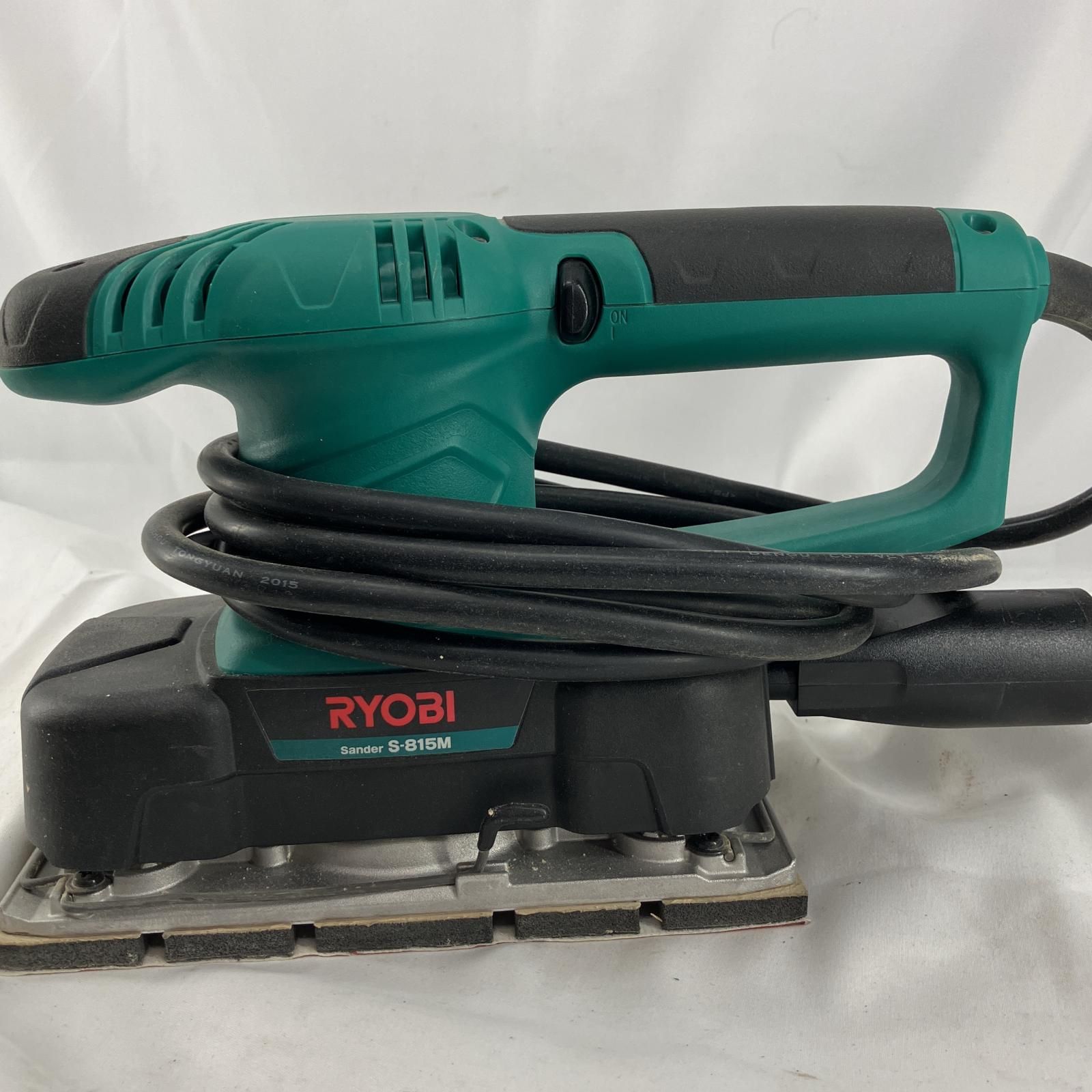 RYOBI リョービ サンダー RYOBI S-815M S-815M グリーン