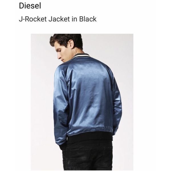 ディーゼルDIESEL スカジャン M 蛇 女 ボンバージャケット