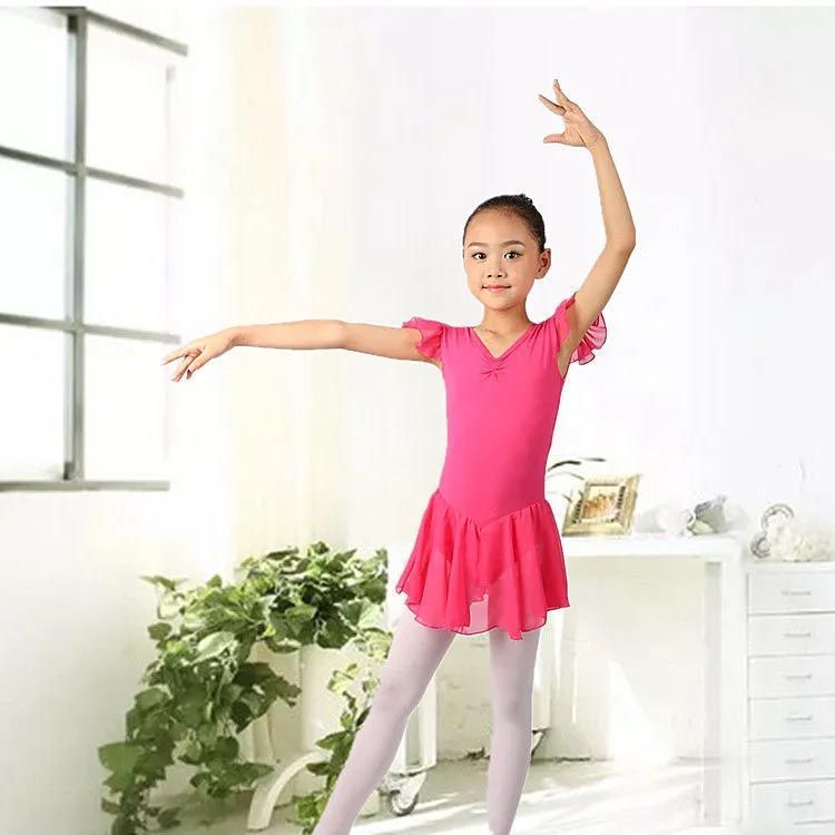 KIDS新品】Arieフラワープリント レオタードL KIDS新品】Arie