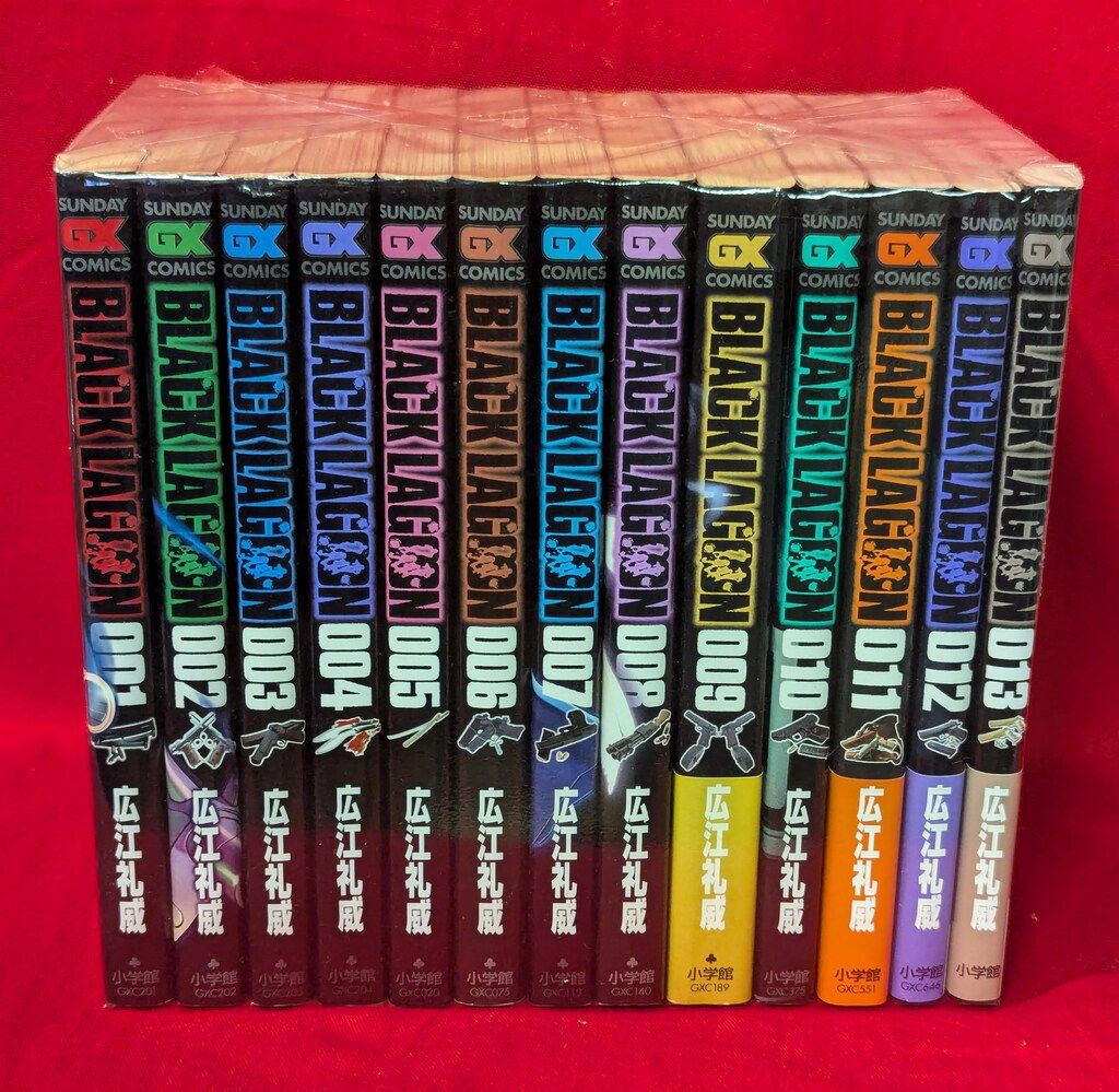 小学館 サンデーGXコミックス 広江礼威 BLACK LAGOON 1-11 20th 小学館 サンデーGXコミックス 広江礼威 BLACK LAGOON 1-11 20th