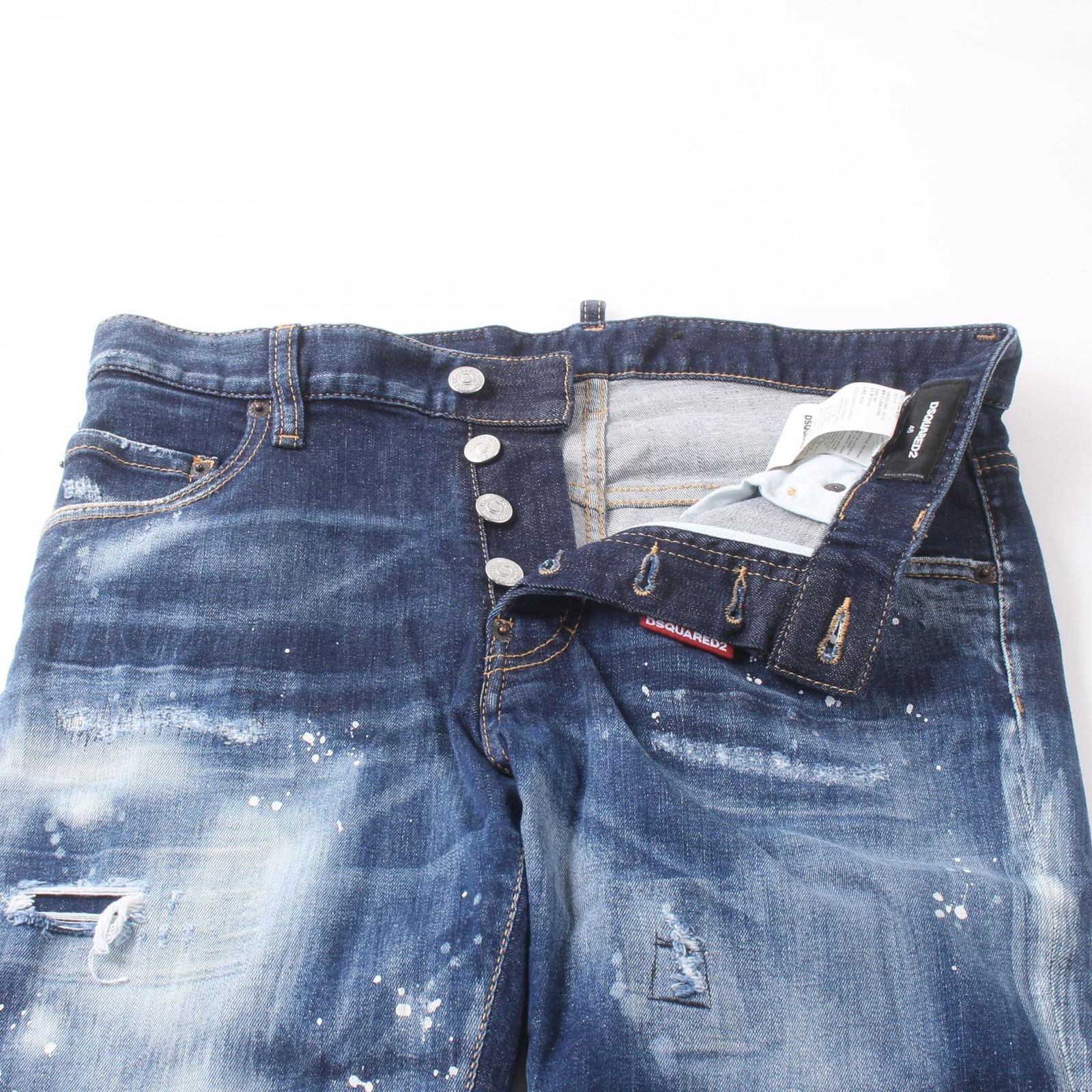 パンツ Dsquared2 ディースクエアード) DSQUARED2 ケニトゥベジーンズ 74LA0744 (D