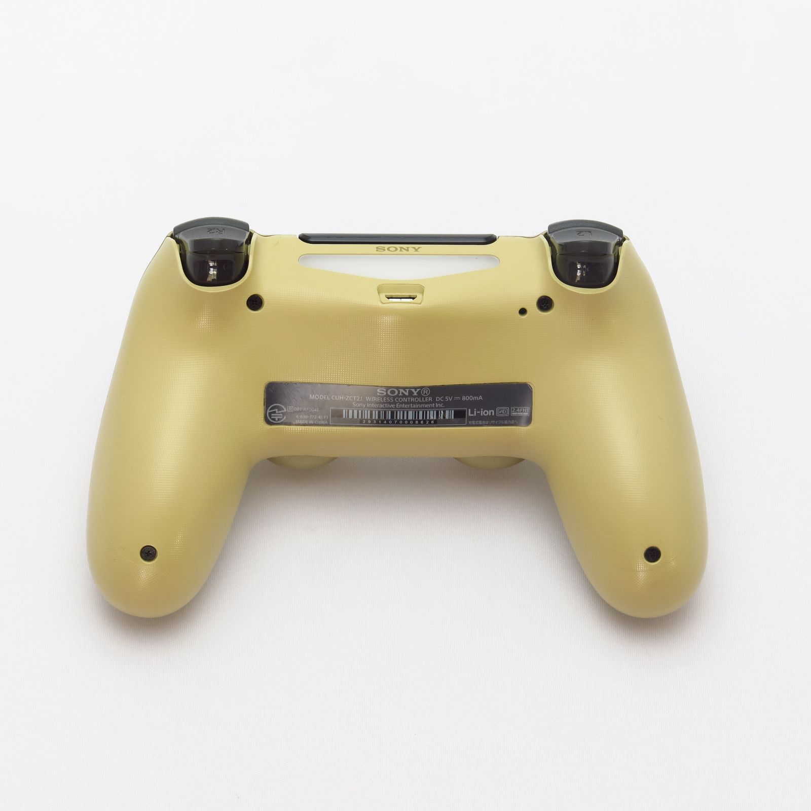 SONY純正PS4ワイヤレスコントローラー DUALSHOCK4 (ゴールド) NO 107