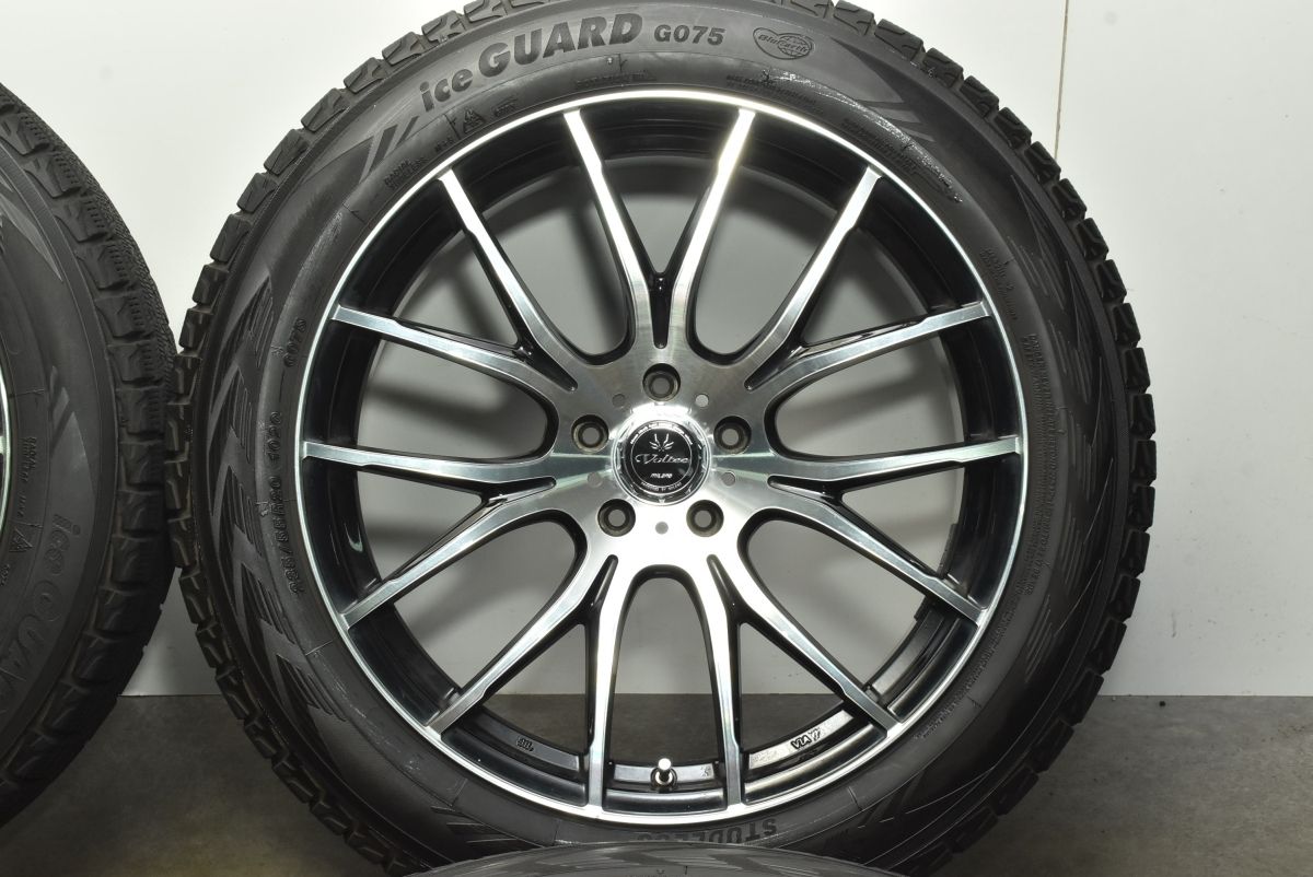 バリ溝 美品】VOLTEC HYPER MS-7 20in 9J +40 PCD114.3 ヨコハマ アイス