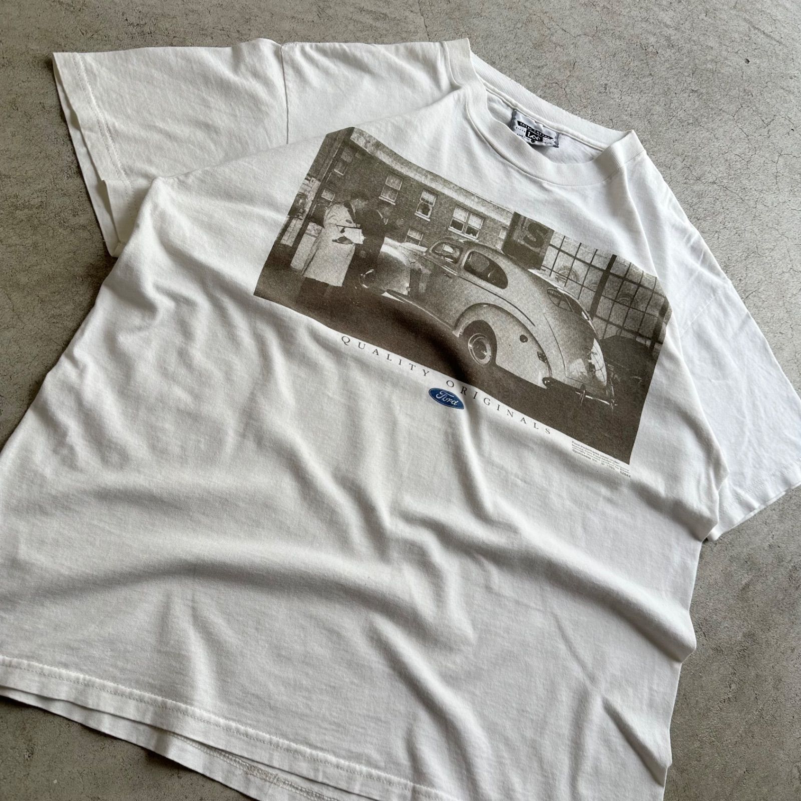 フォード　Ford 企業系　TULTEX 古着　US古着　フェード　tシャツ 企業ビッグロゴFordフォードTシャツtシャツ雰囲気古着フェード