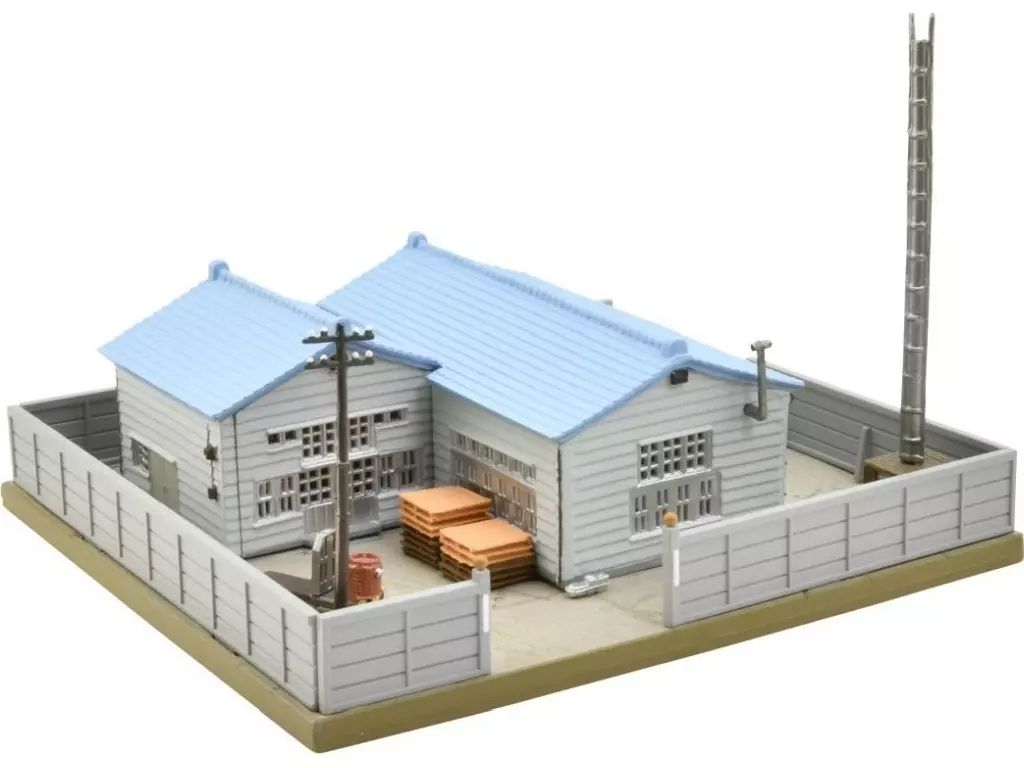 新品】鉄道模型 1/150 町工場C4 「ジオコレ 建物コレクション009