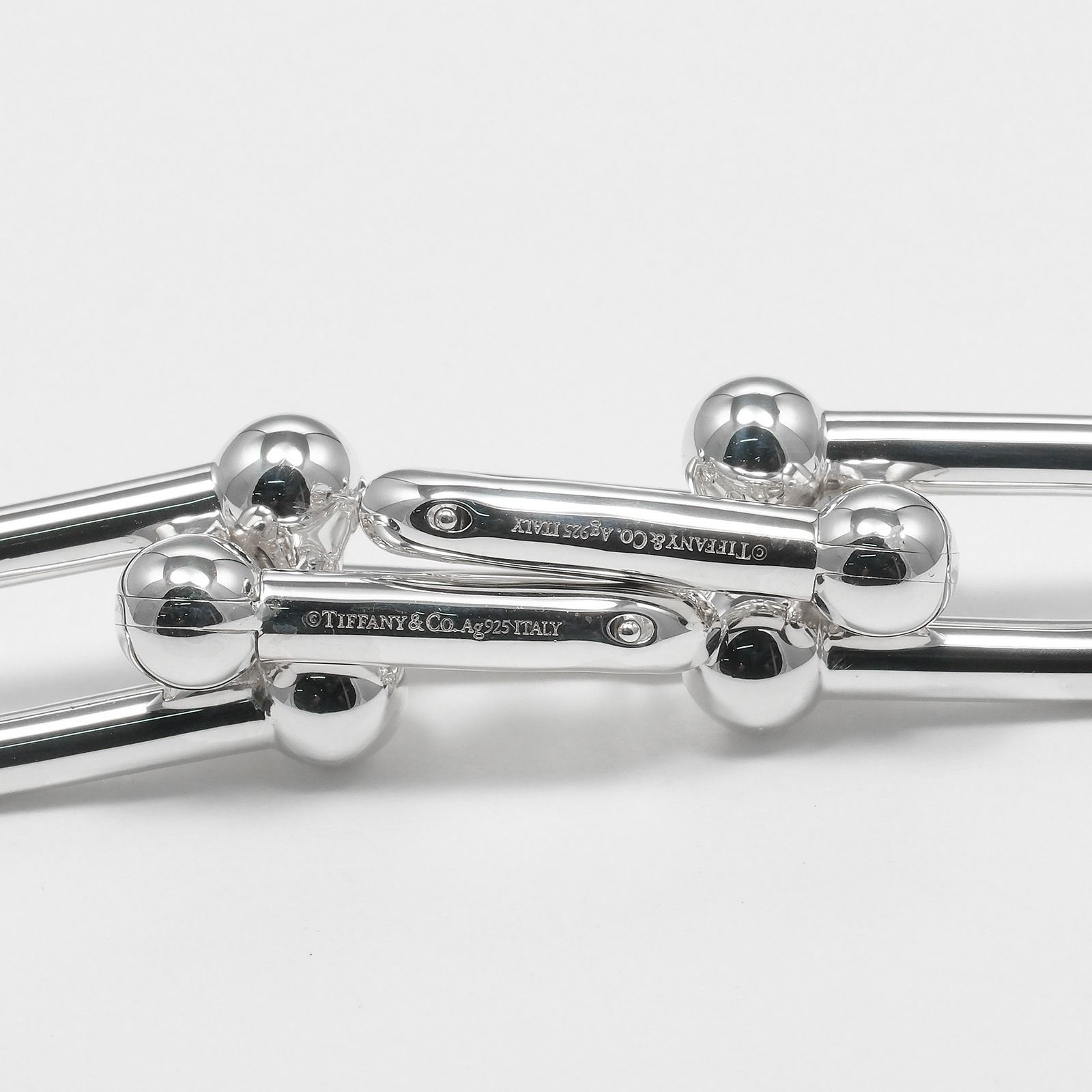 TIFFANY&Co.】ティファニー ハードウェア ラージリンク シルバー