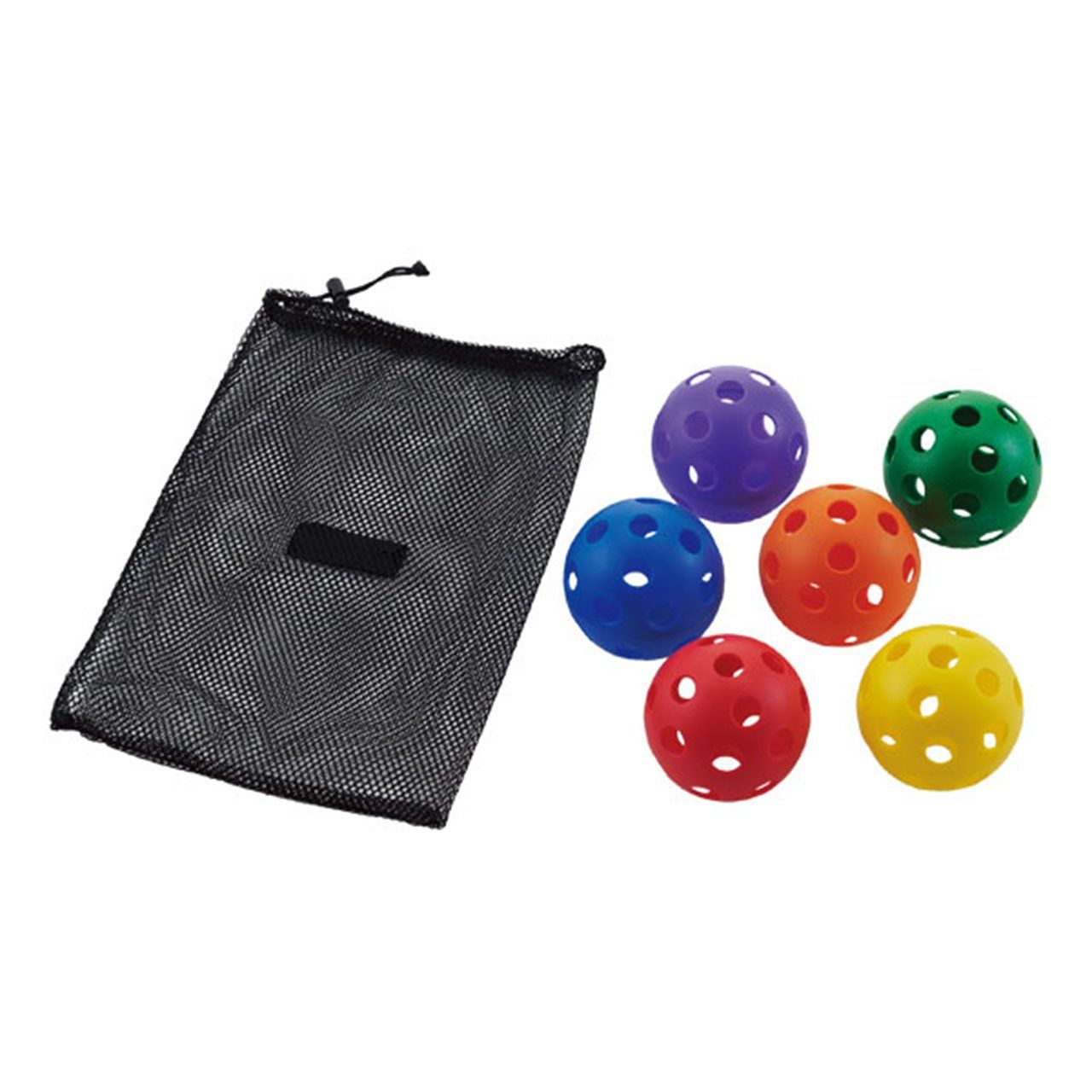 【迅速発送】ダンノ(DANNO) レクレーションボール 6色入り D7610