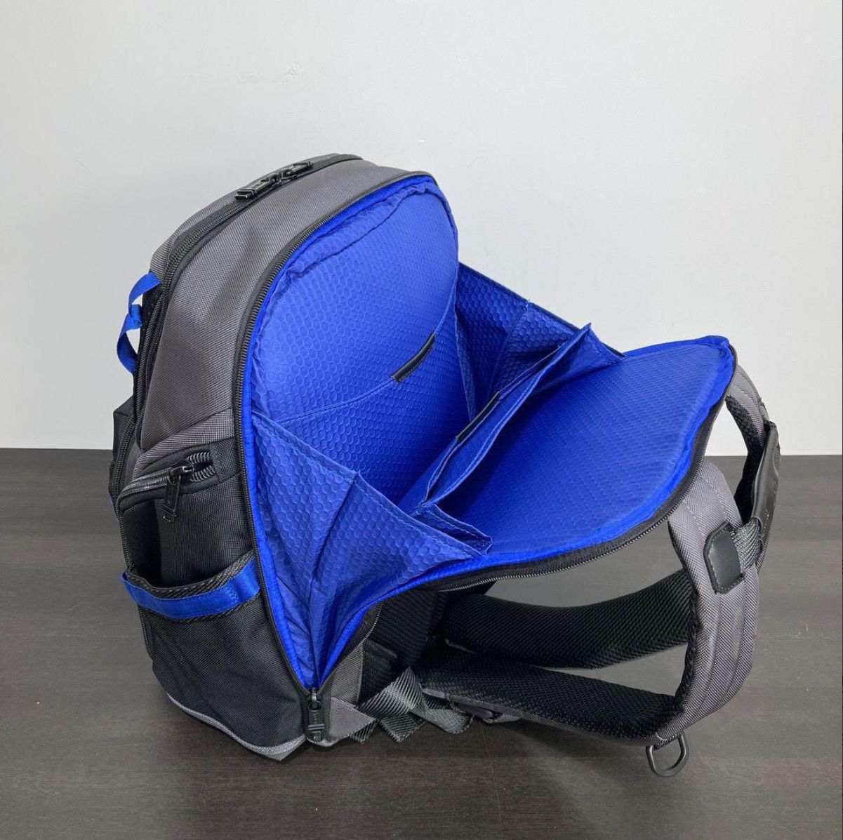 新品未使用 TUMI ALPHA BRAVO 「サーチ」バックパック青×黒232789  