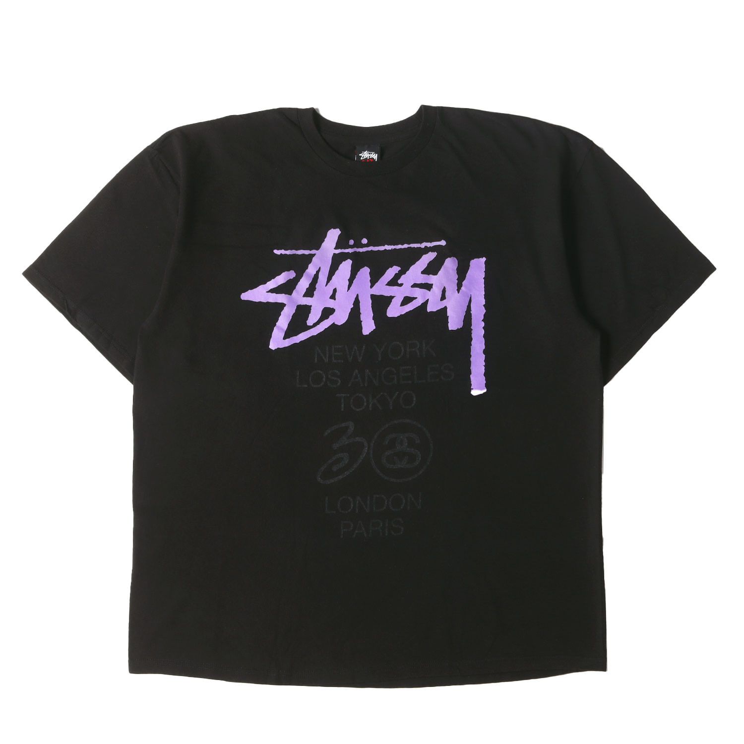 STUSSY ステューシー Tシャツ サイズ:XL &frasl; 30周年記念 ローカルカラー