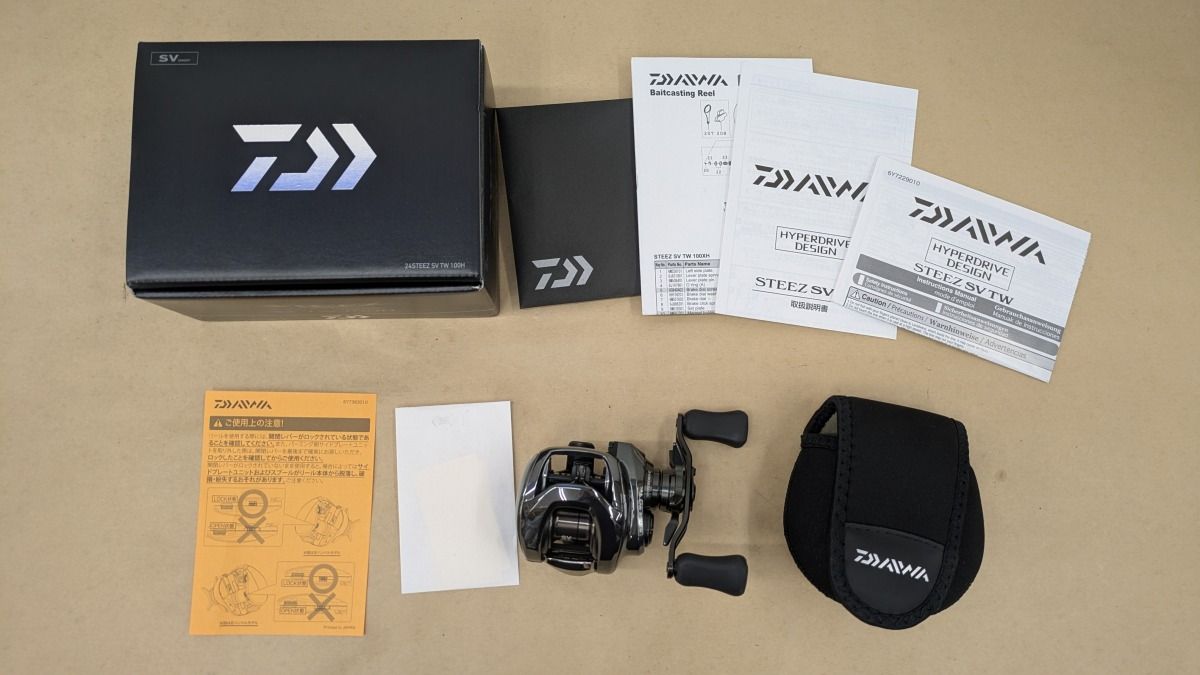 ダイワ 24スティーズ SV TW 100 右ハンドル STEEZ ≪パーツ≫ ダイワ