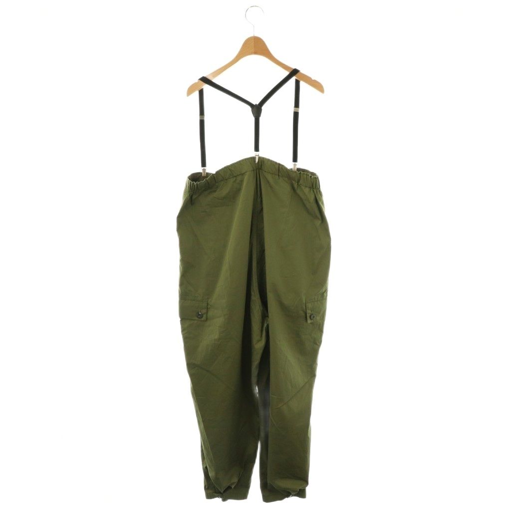 アパルトモン ドゥーズィエムクラス L Appartement DEUXIEME CLASSE 24SS Suspenders Cargo Pant パンツ カーゴ サスペンダー付き 36 カーキ HK OS