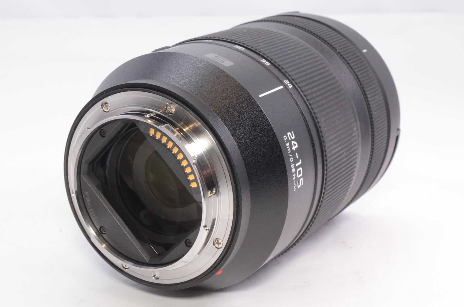 レンズフードつき Panasonic パナソニック LUMIX S 24 105 mm F 4 MACRO O I ブラック 標準ズームレンズ