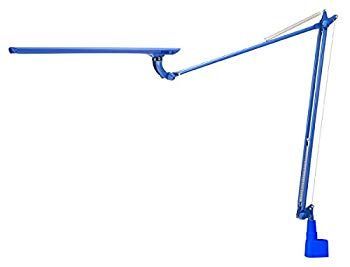 【中古】【非常に良い】アームライト LED EXARM レディックエグザーム 970 クランプタイプ 電気スタンド 卓上ライト デスクランプ LEX-970 ブルー qqffhab