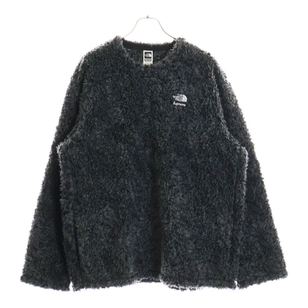 シュプリームノースフェイス ハイパイルフリースプルオーバー