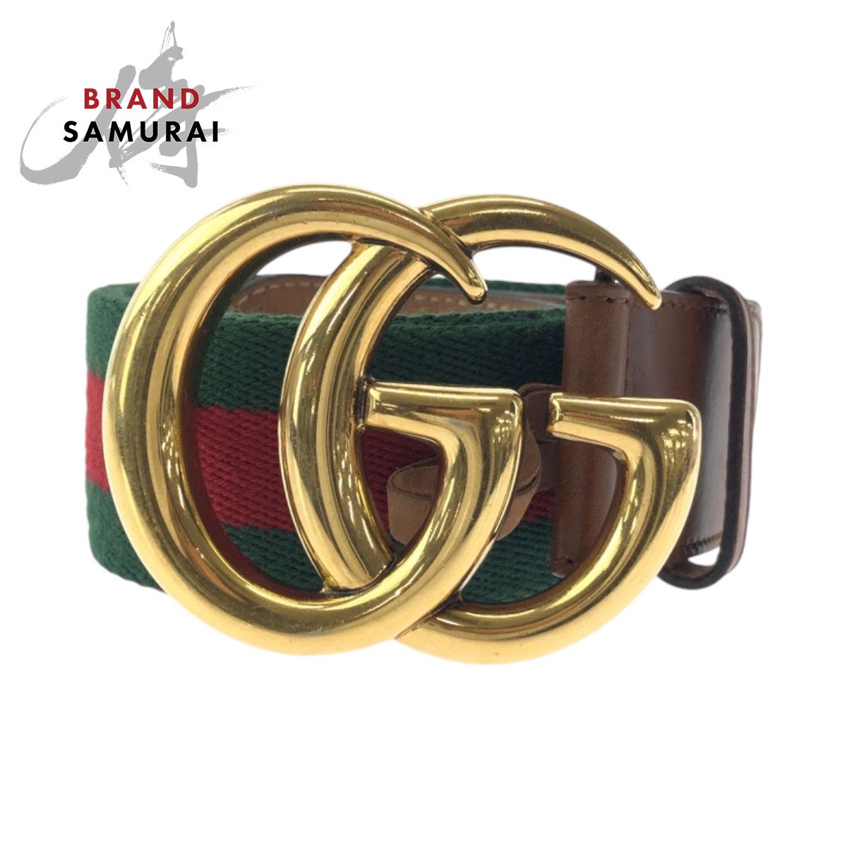 美品 GUCCI グッチ GGマーモント シェリーライン 75cm/30inc ブラウン