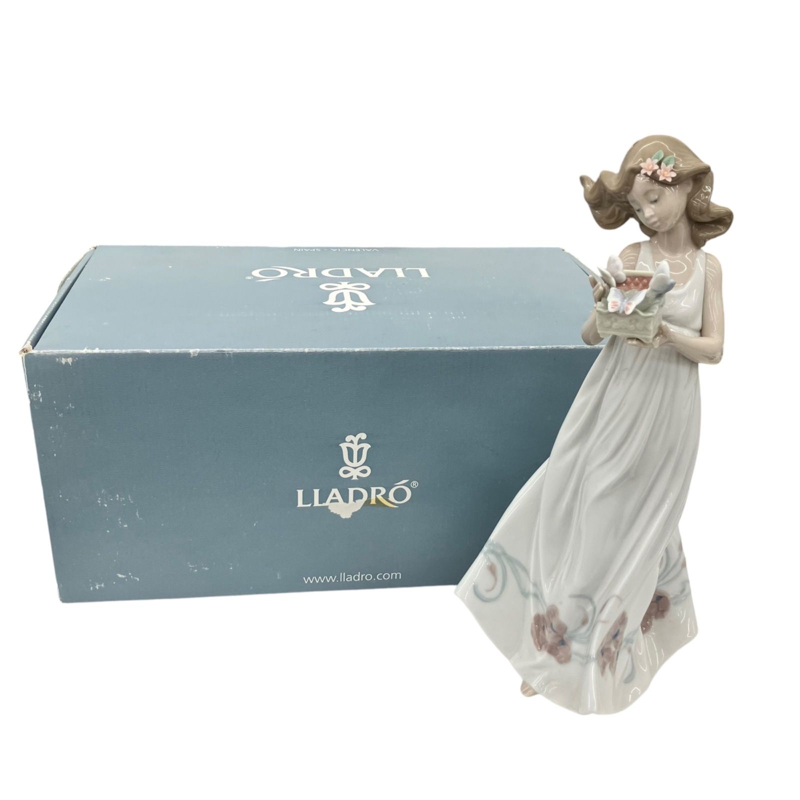 LLADRO リヤドロ 私の宝物 Butterfly Treasures 01006777 インテリア - メルカリ