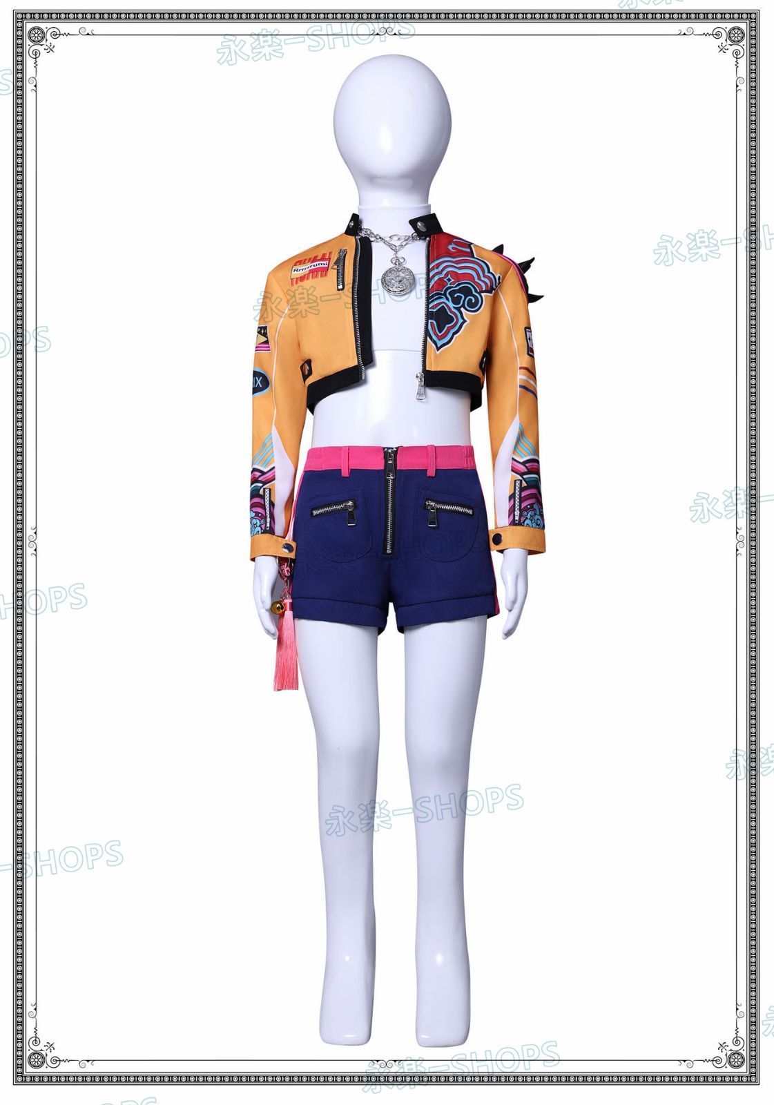 KPOPガールズ! デーモン・ハンターズ コスプレ衣装 ミラ フルセット