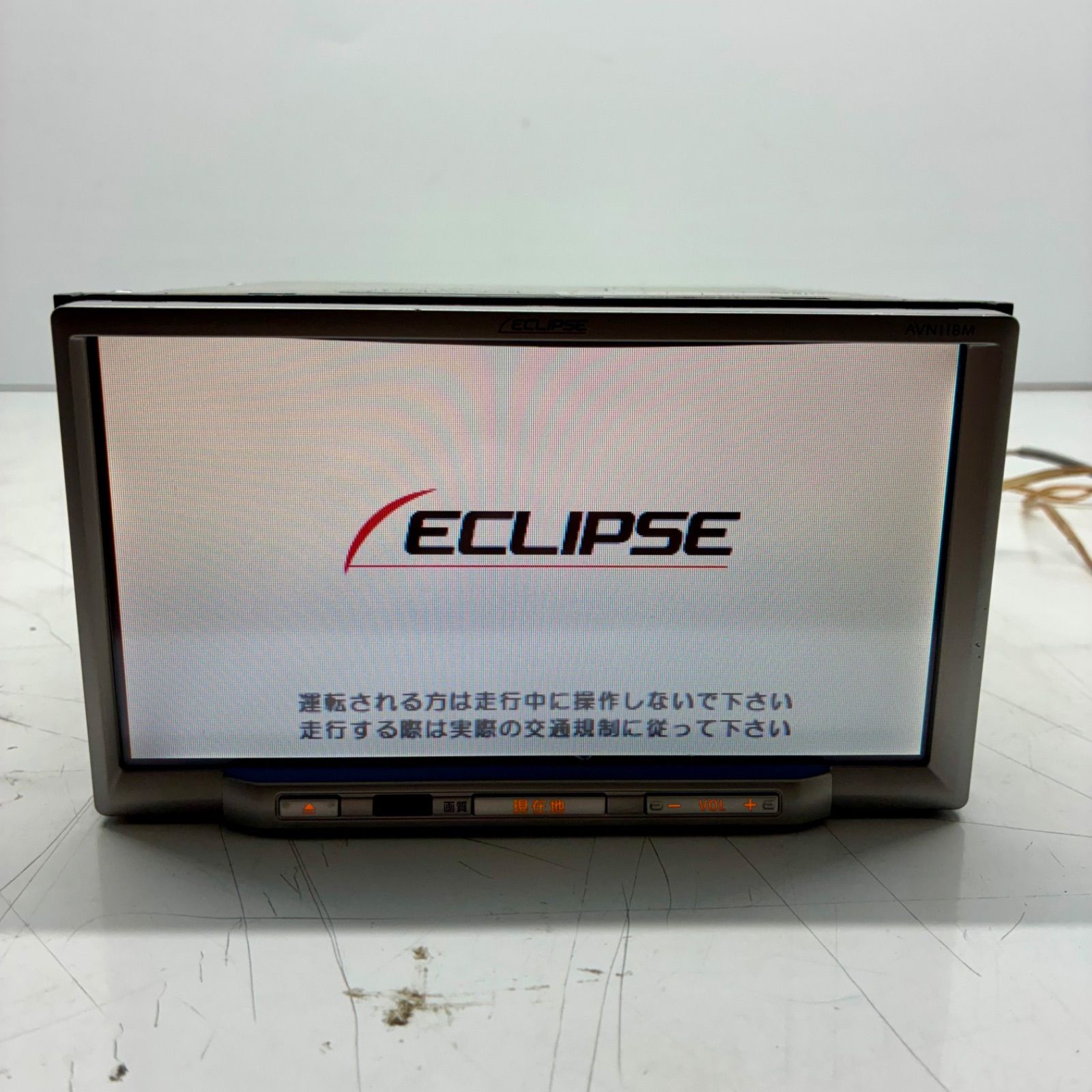 イクリプス　2DIN オーディオ イクリプス 2DIN オーディオ ECLIPSE カーオーディオE5310CMT のパーツ