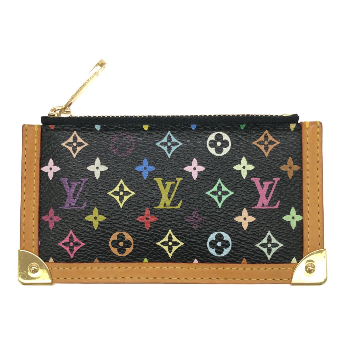 ルイヴィトン モノグラム ポシェットクレ コインケース キーリング付き ルイヴィトン 財布 モノグラム レディース LOUIS VUITTON コイン