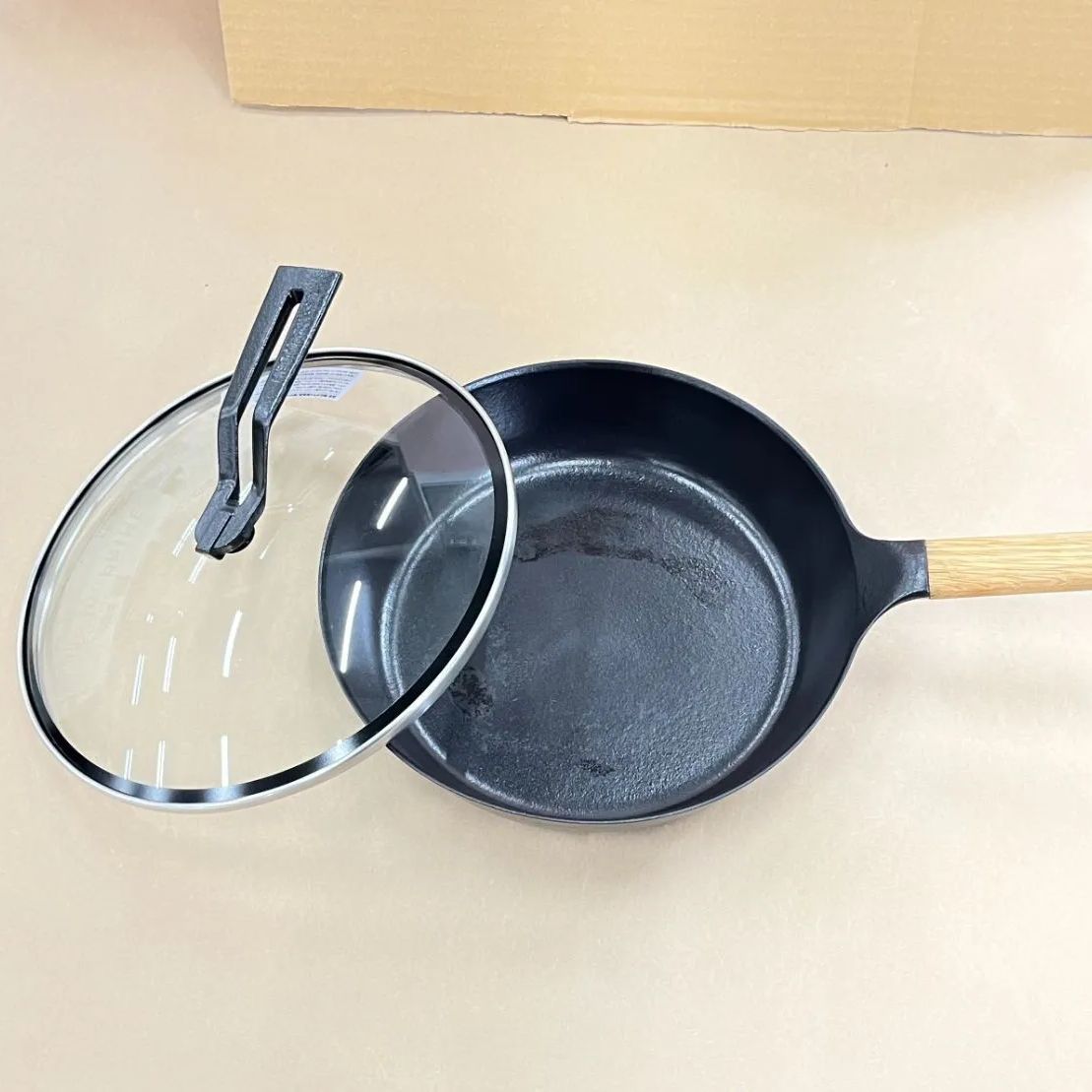 バーミキュラ フライパン24cm深型（ウォールナット）＋専用リッド