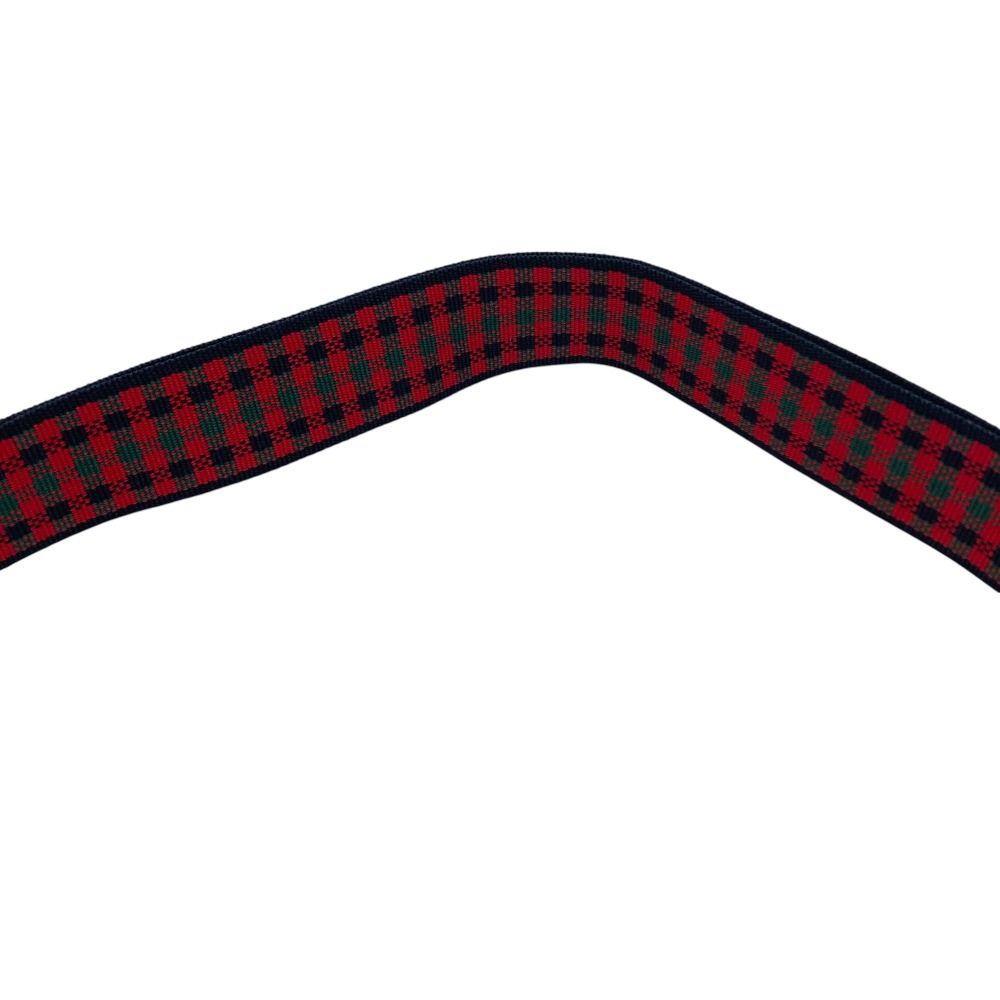 【新品未使用】familiar チェック柄ストラップ familiar - 新品未使用ファミリアネックストラップ 神戸本店限定♡の