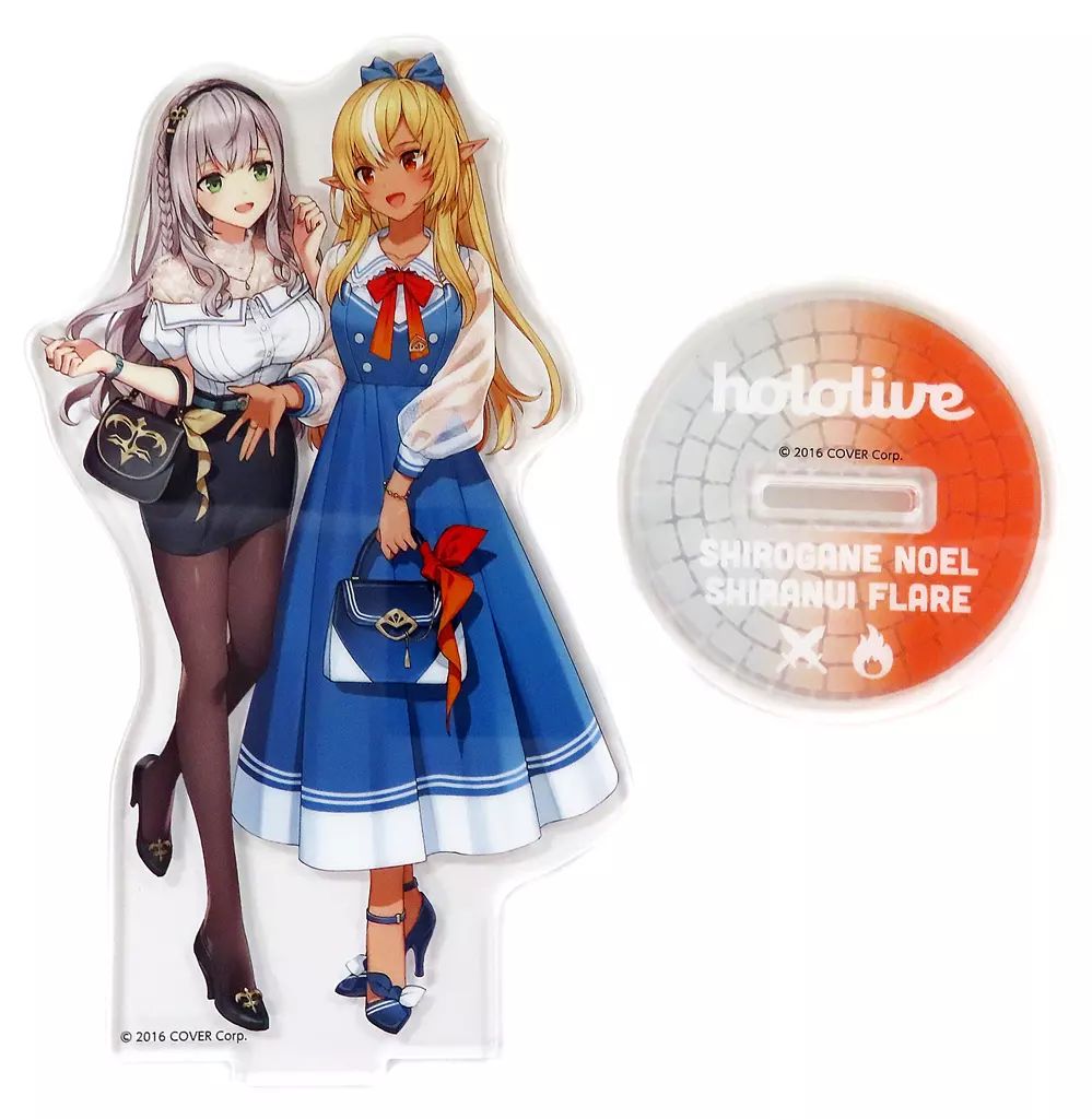 中古】アクリルスタンド・アクリルパネル 白銀ノエル＆不知火