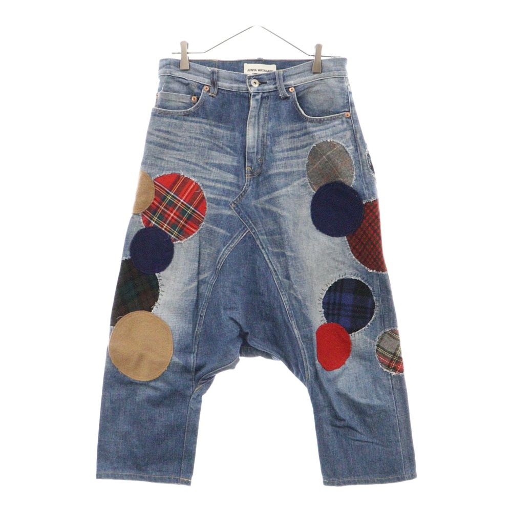 【極美品】コムデギャルソン　レディース　パッチワークデザイン　サルエルパンツ ギャルソンのパッチワークのサルエル 極美品】コムデギャルソン