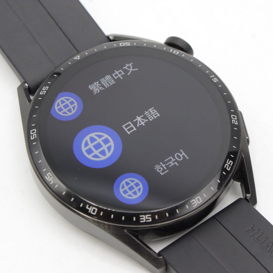 美品】HUAWEI WATCH GT3 JPT-B19 46mm ブラック スポーツモデル スマートウォッチ ファーウェイ 本体 - メルカリ