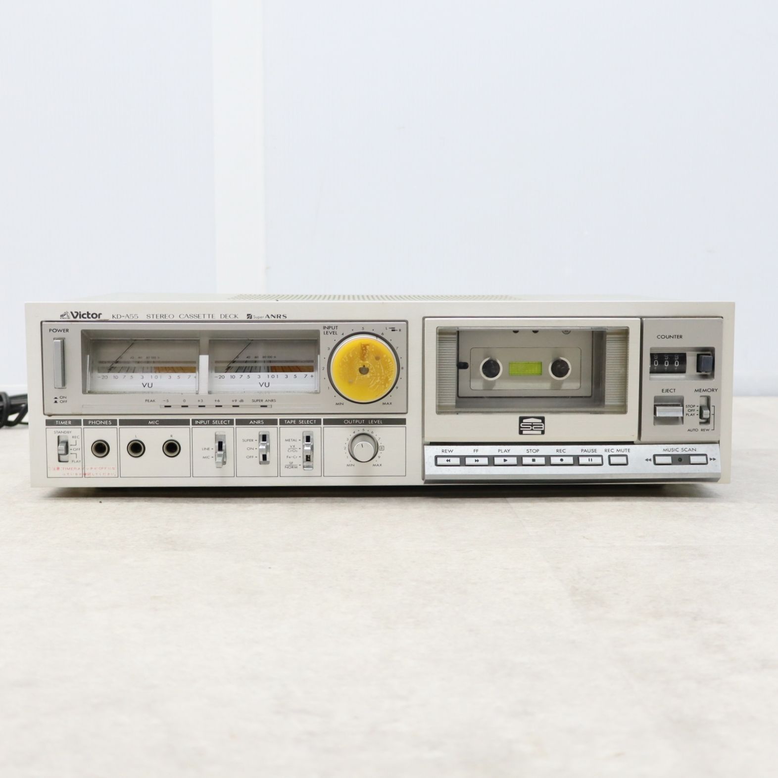 △現状販売 1980年｜カセットデッキ｜Victor ビクター KD-A55 