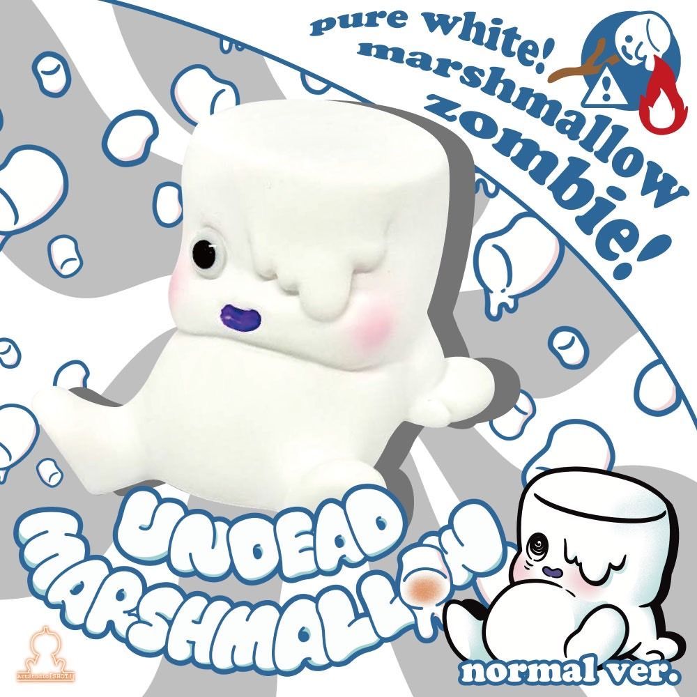 2体セット】💟ピンク💟 リビングデッド・マシュマロソフビフィギュア