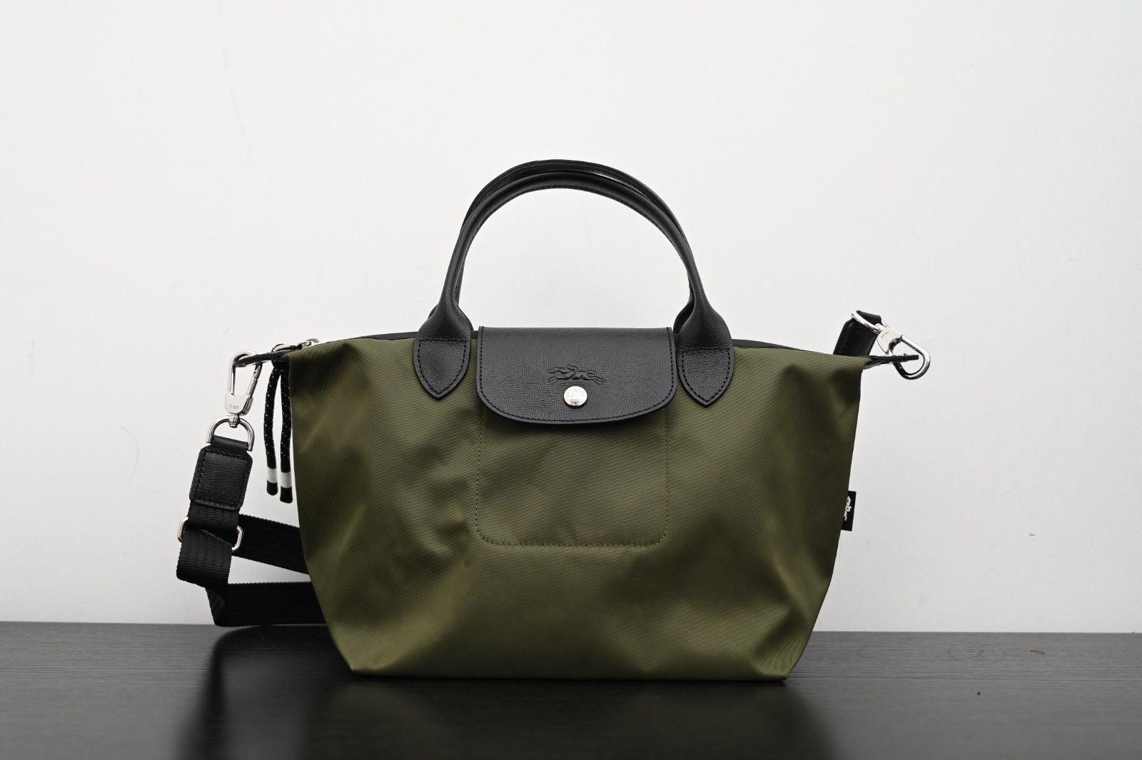 LONGCHAMP ロンシャン ル プリアージュ エナジートップハンドルバッグ  プリアージュ 2WAY ショルダーバッグ ハンドバッグ S グリーン