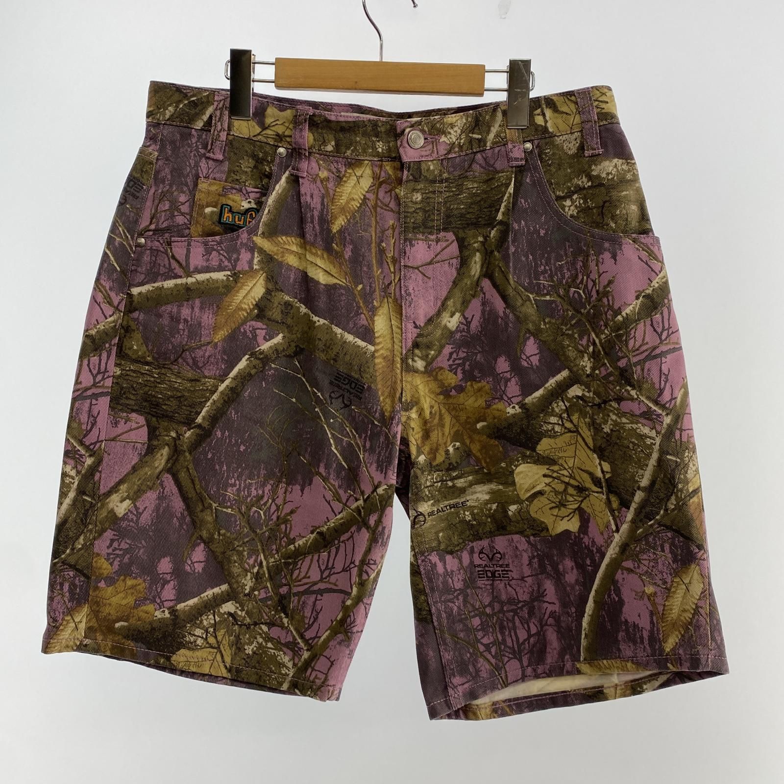 姫路東店 HUF | ハフ ショートパンツ REALTREE CROMER SHORT PT00364 ×CROMER サイズ W 34 年式 2025S|S カモ 107