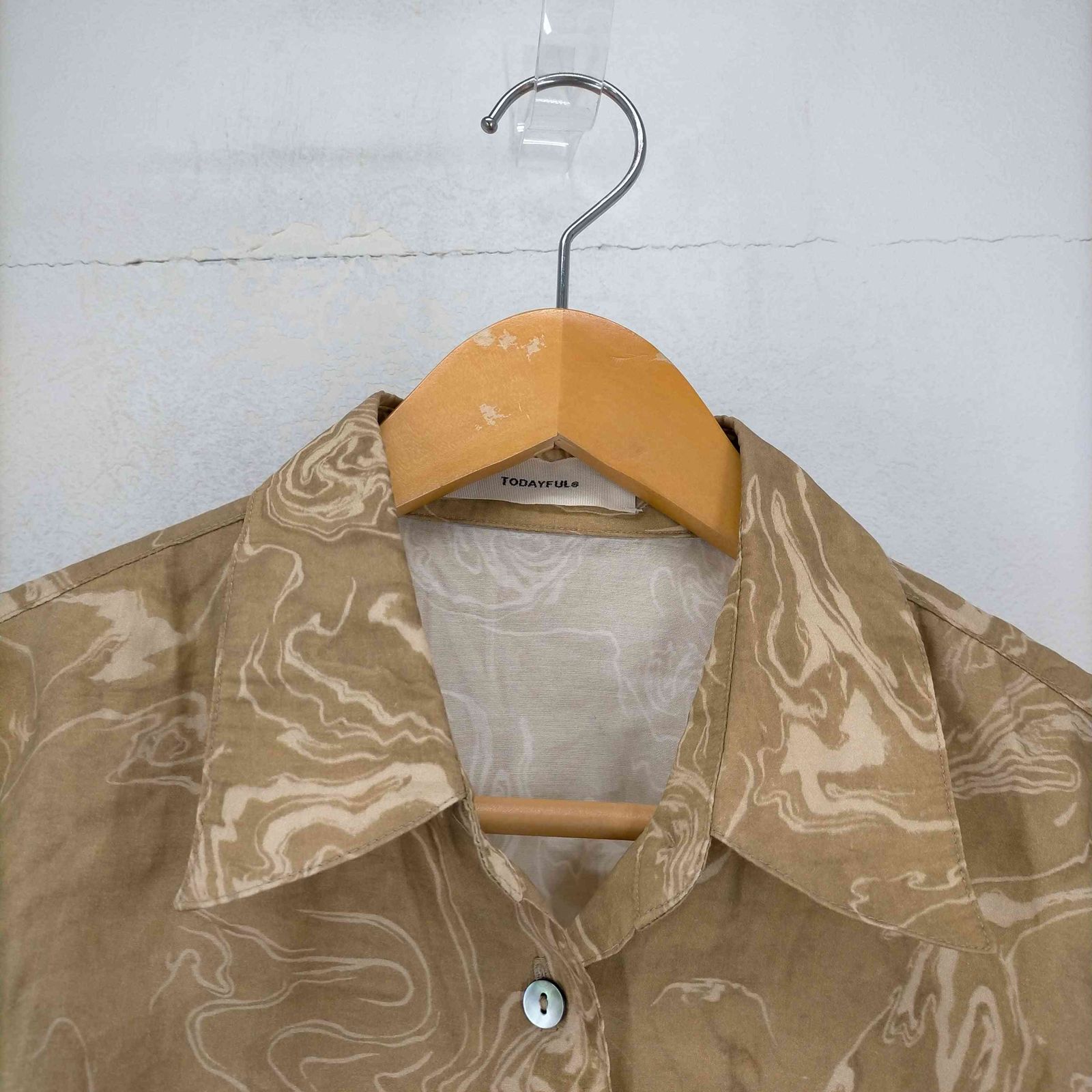 トゥデイフル TODAYFUL 20SS Vintage Marble Shirts