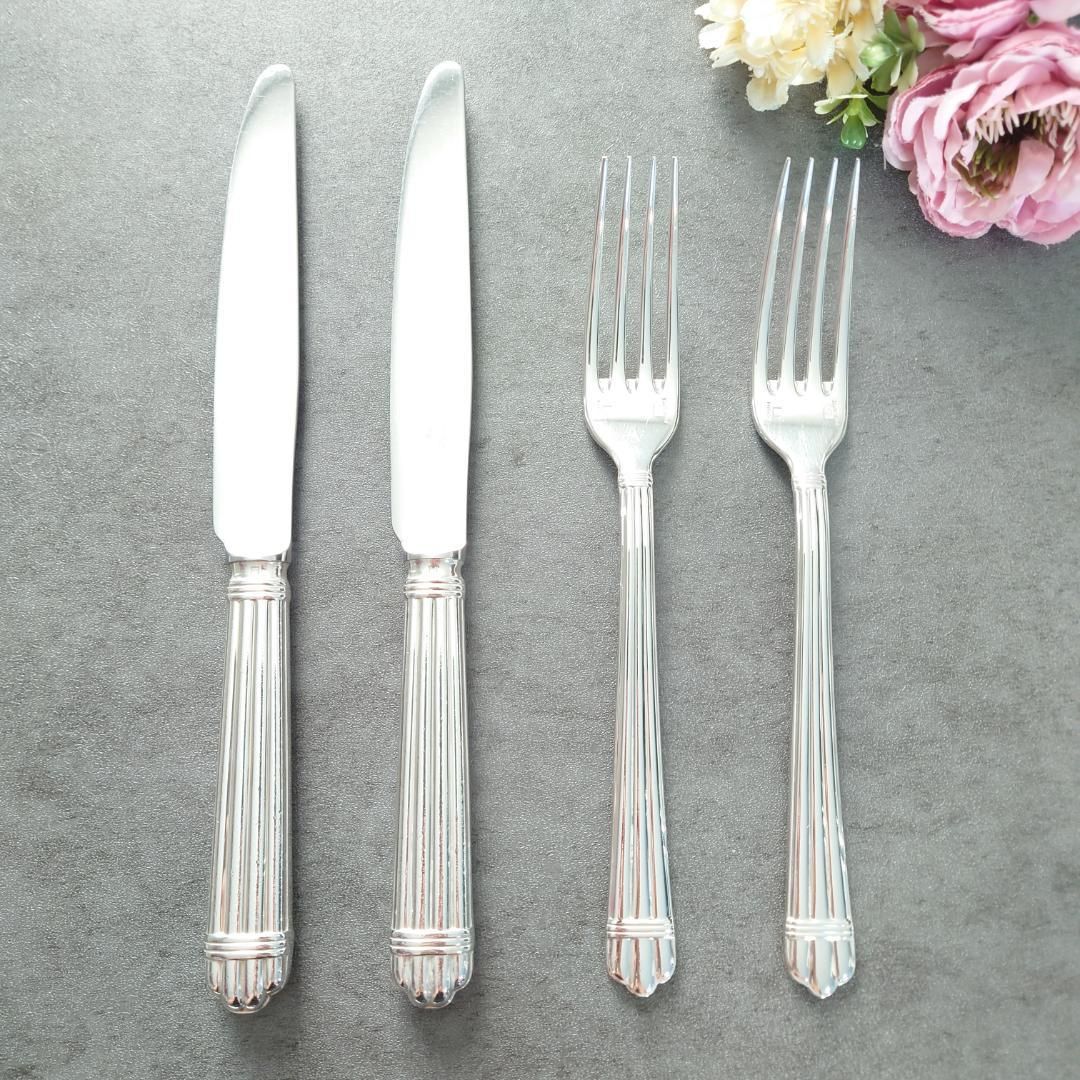 クリストフル アリア テーブルナイフ テーブルフォーク 4点