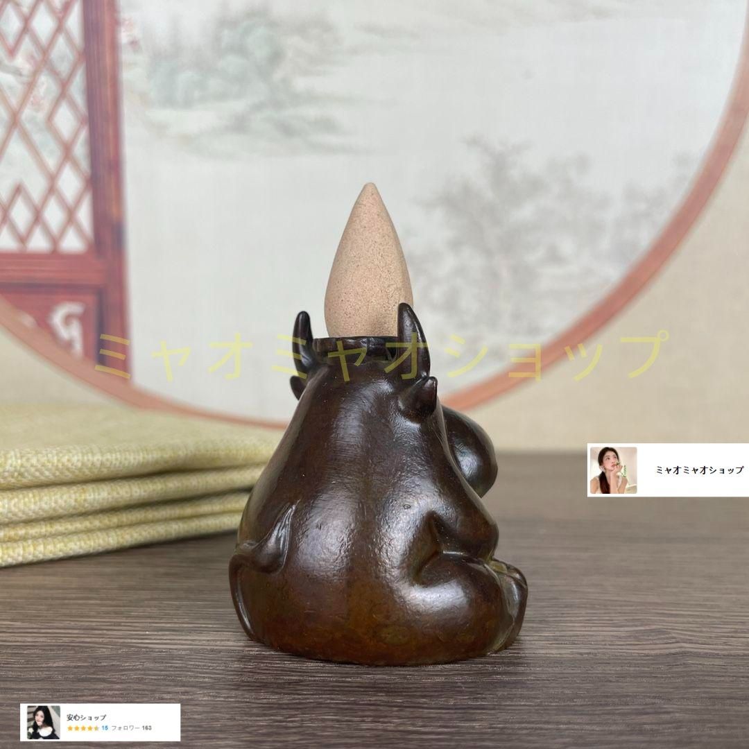 銅器 仏手倒流香 茶台 机 事務室 薫香炉 装飾品 工芸品 置物 銅器 仏手倒流香 茶台 机 事務室 薫香炉 装飾品 工芸品
