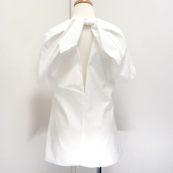 新品 Drawerドゥロワー MAISON RABIH KAYROUZ ブラウス Drawer（ドゥロワー）の「〈maison MAISON RABIH KAYROUZ ブラウス 白