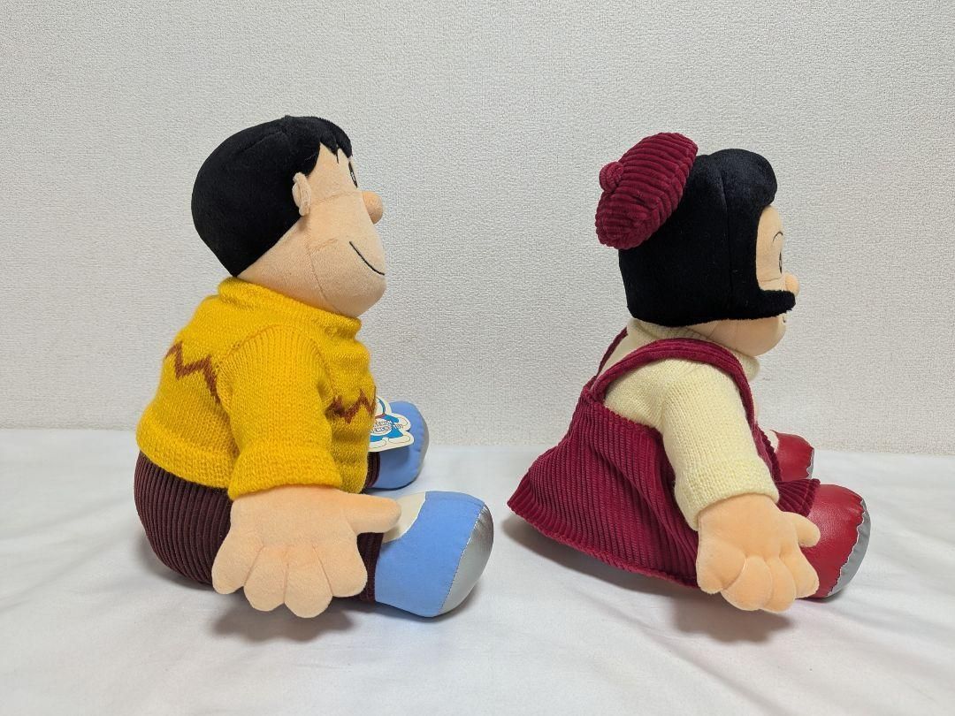 SL ジャイアン&ジャイ子 ぬいぐるみ TAITO タグ付き レトロ - メルカリ