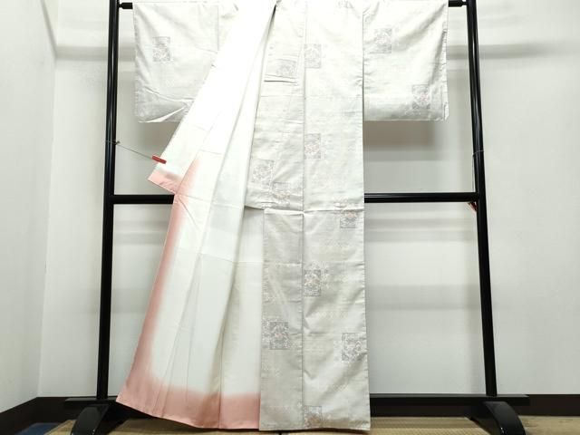 平和屋着物■本場大島紬　菊尽くし　逸品　未使用　BAAI2994hj 平和屋着物□本場大島紬 菊尽くし 正絹 逸品 BAAQ0687ct 平和屋着物□本場